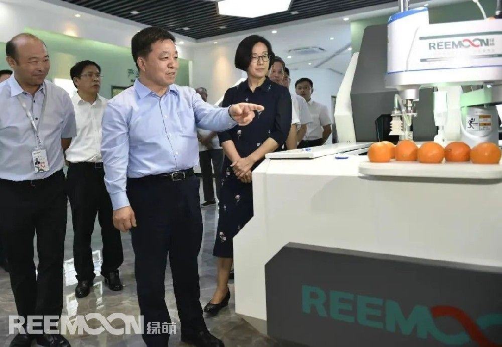 省长叶建春视察绿萌，点赞果蔬采后装备！