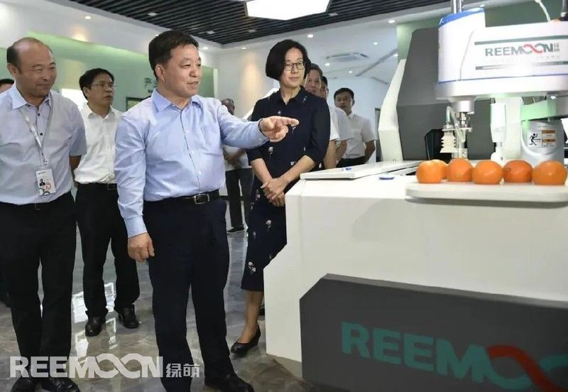 省长叶建春视察绿萌，点赞果蔬采后装备！
