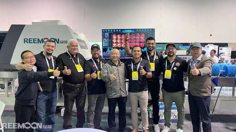 Focusing on AI Sorting, Reemoon staged on 2023 The Global Produce &amp; Floral Show